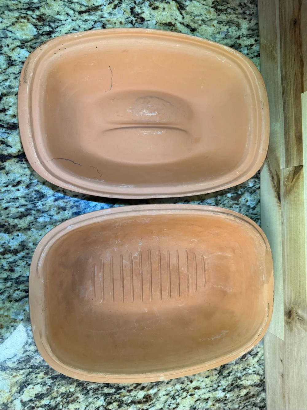Vintage Romertopf Terracotta Clay Baker Roaster Unglazed Bay Keramik #111